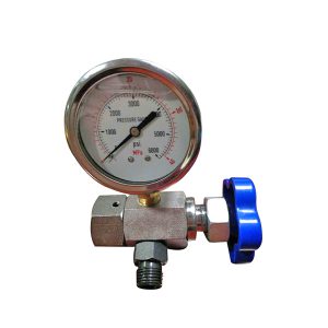 Vibration proof pressure gauge10