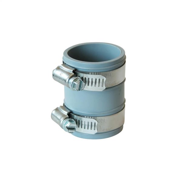 1-12-in x 1.30-in dia x 2-in L Drain Trap Connector Coupling PVC Fitting