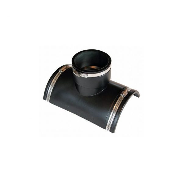 Flexible Tap Saddle Tee-fits 6 inch pipe