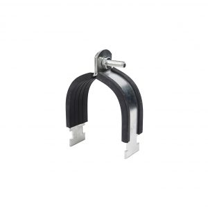 Strut Pipe Clamp With Rubber