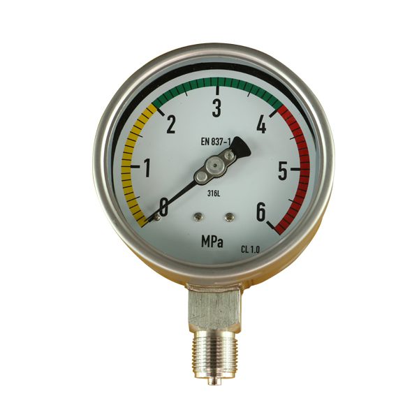 Vibration proof pressure gauge2