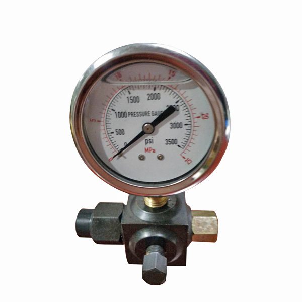 Vibration proof pressure gauge9